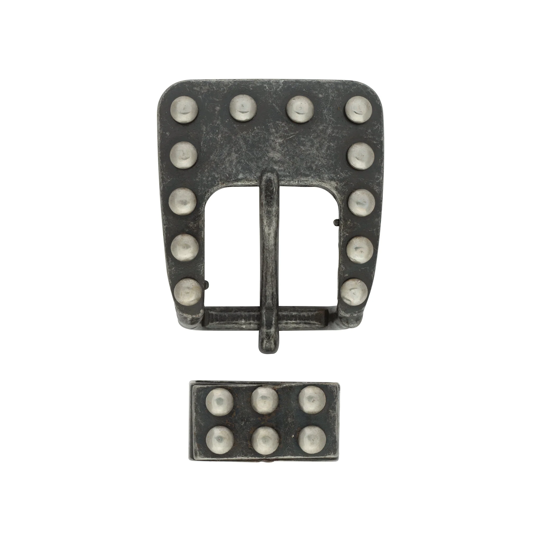 Square Heel Buckle & Loop Set