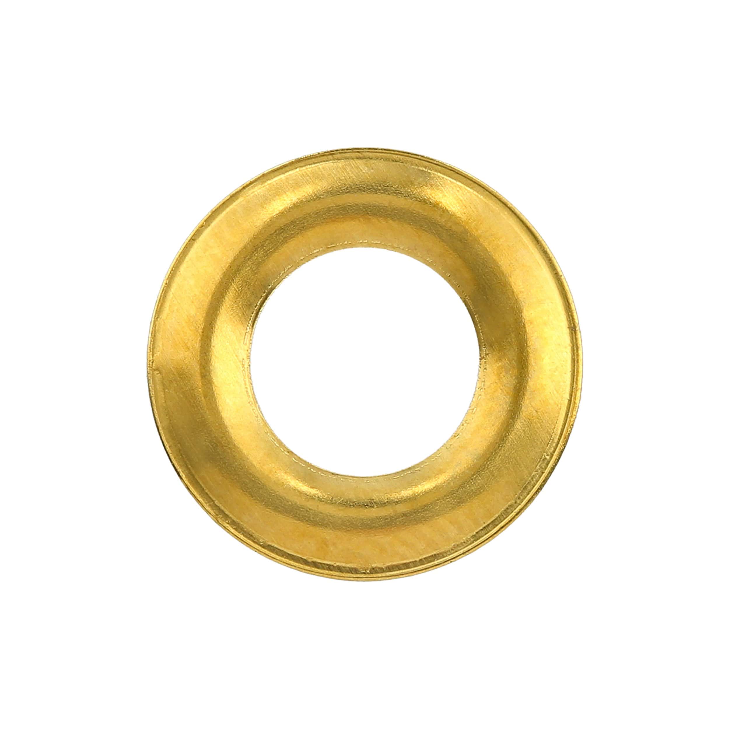 Washer Only -- Washer For The Grommet 0 Solid Brass - 12pk, #GROM-0-SB-WASH