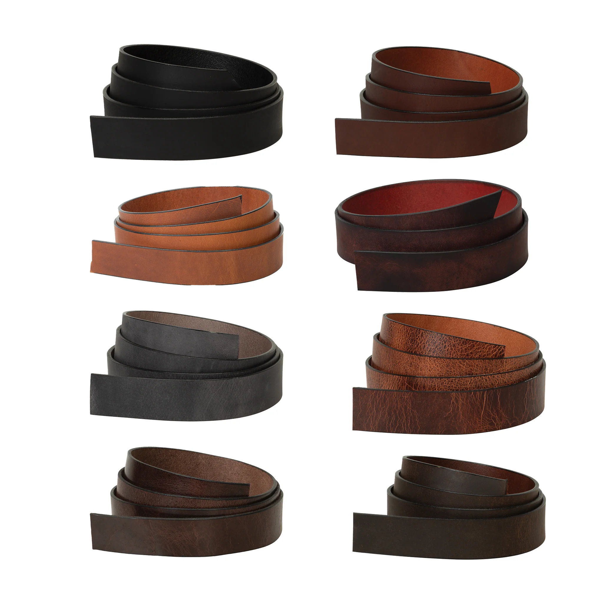 Water Buffalo Belt Blank, 8/9 oz.