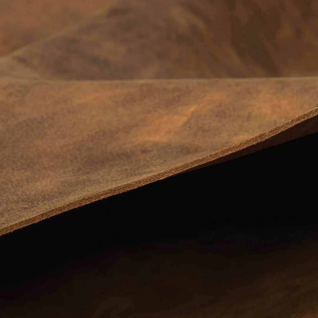 Water Buffalo Leather, Crazy Horse, Side