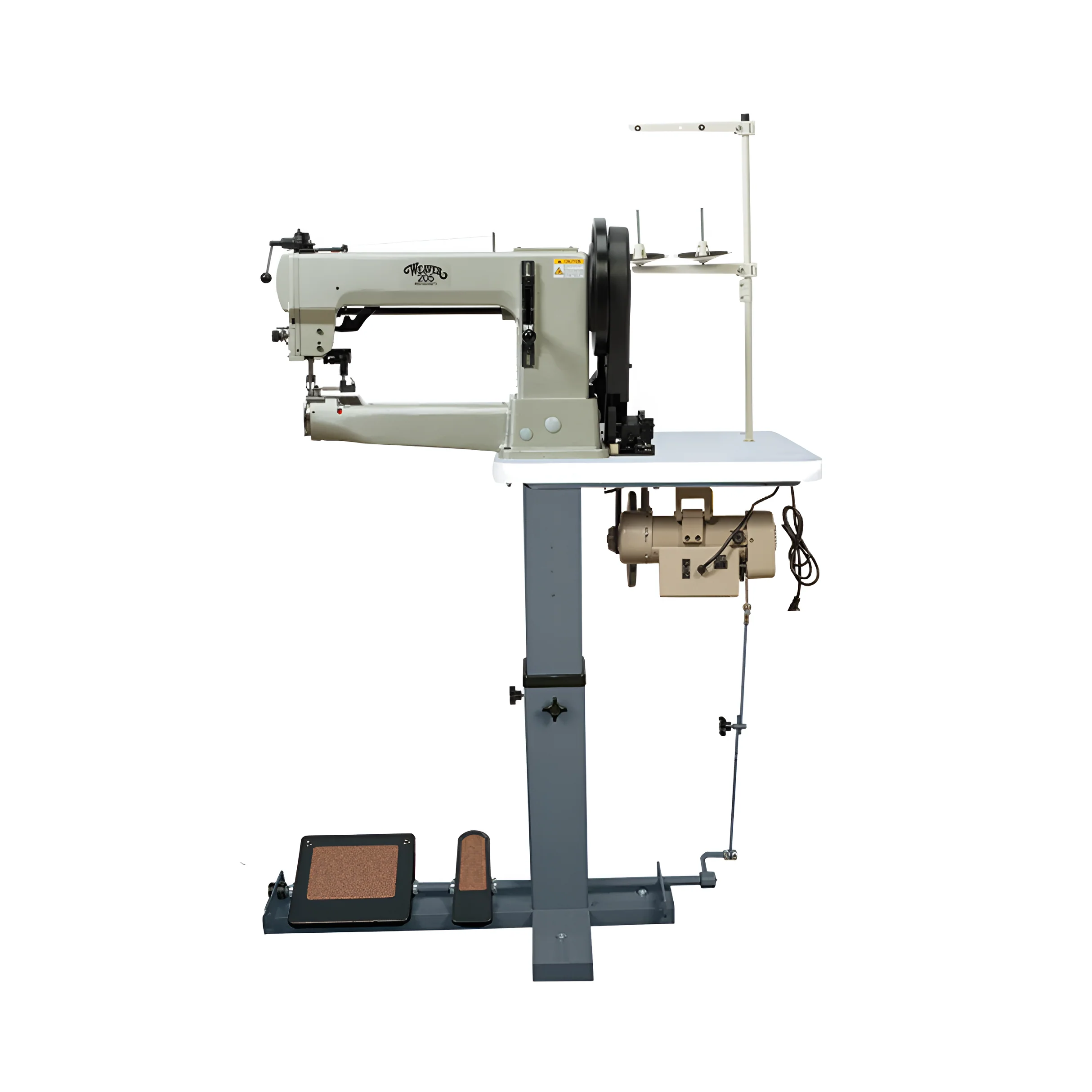 Weaver 205 Leather Sewing Machine, Complete with Stand and Servo Motor 1 10739-weaver-205-leather-sewing-machine-complete-with-stand-and-servo-motor-1.webp