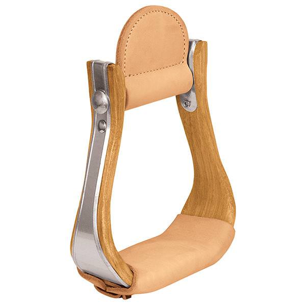 Wooden Stirrups with Leather Treads, Cutter 1 10870-wooden-stirrups-with-leather-treads-cutter-1.jpg