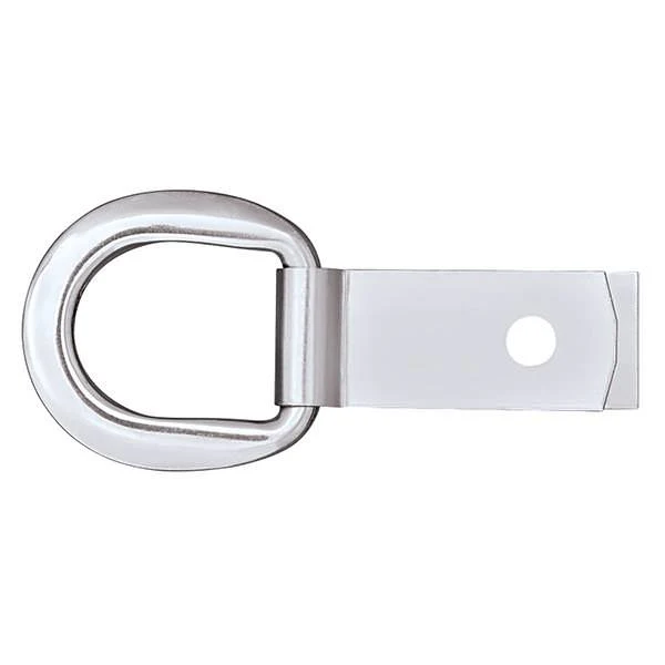 #256 Clip & D-Ring Stainless Steel, 3/4"