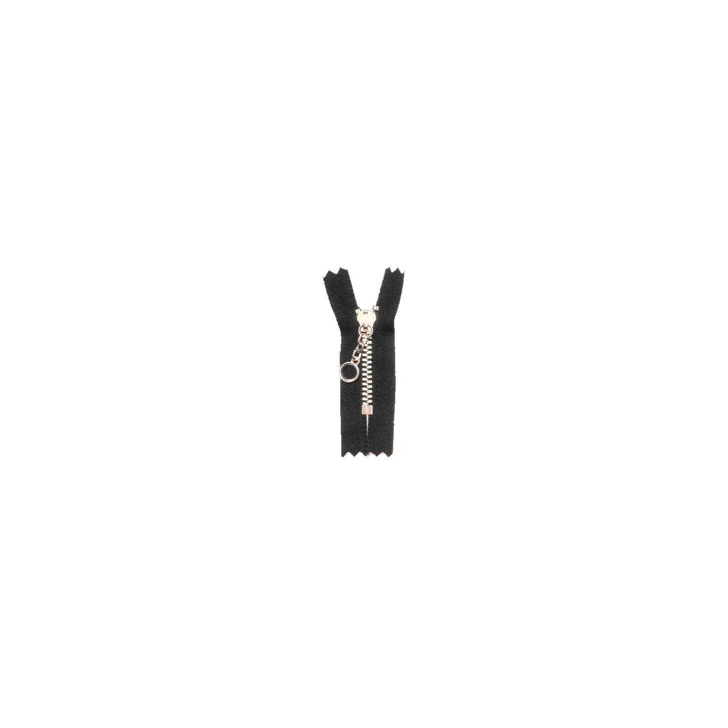 #3 Metal, Black, 9" YKK Closed End Handbag Zipper with Brass Teeth, #451-9-BLK 1 1204–3-metal-black-9-ykk-closed-end-handbag-zipper-with-brass-teeth-451-9-blk-1.webp