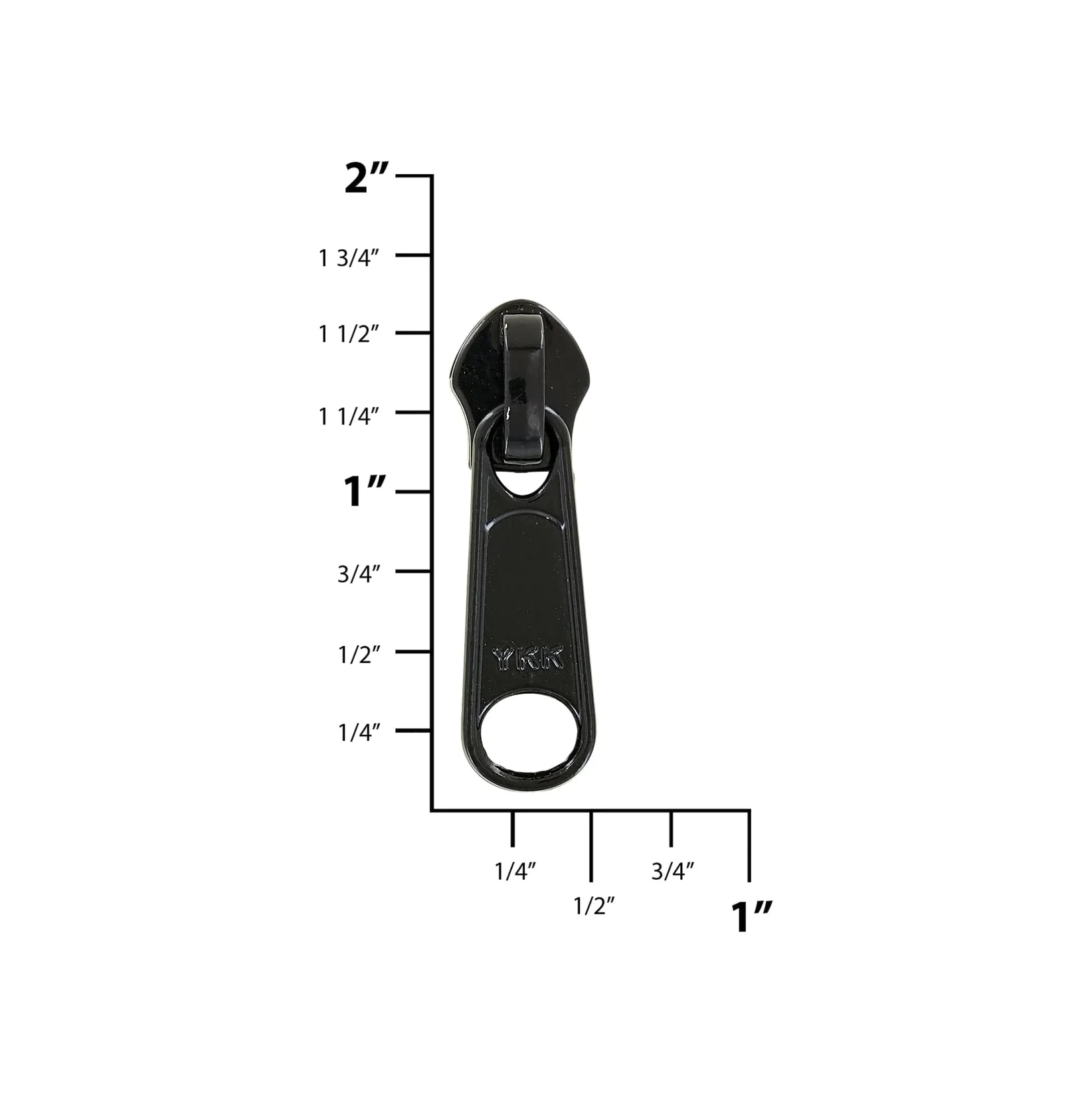 1624–5-black-coil-ykk-invisible-non-lock-zipper-slider-zinc-alloy-5cn-8-blk-1.webp