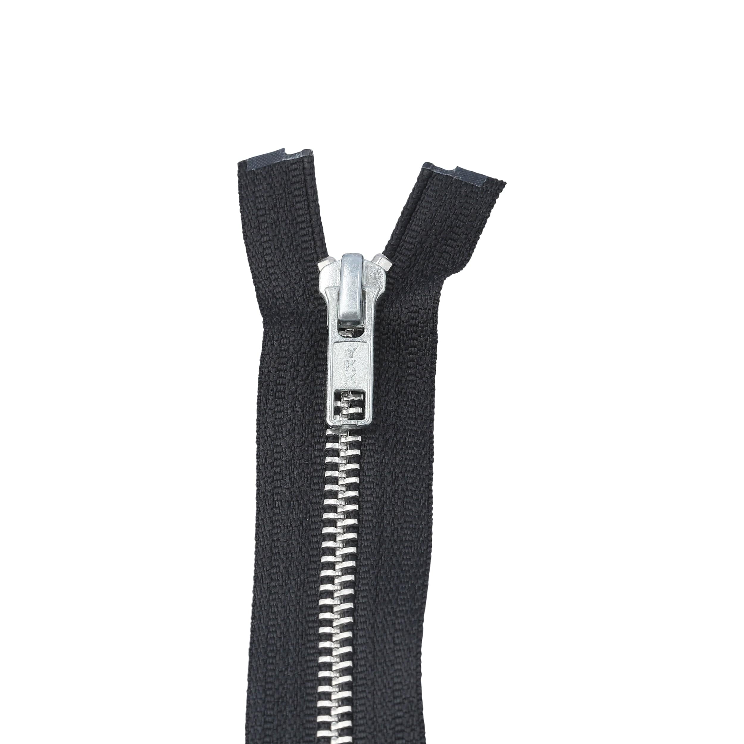 #5 Metal, Black, 30" YKK Separating Jacket Zipper with Aluminum Teeth, #6JK-30-BLK-N 1 1731–5-metal-black-30-ykk-separating-jacket-zipper-with-aluminum-teeth-6jk-30-blk-n-1.jpg