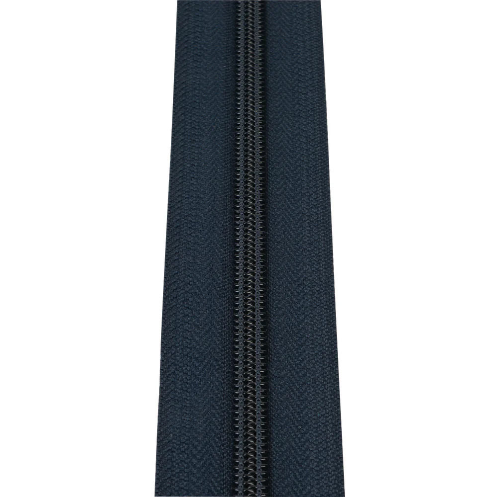#5 Navy, YKK Coil Zipper Tape, Nylon, #5CN-NVY 1 1753–5-navy-ykk-coil-zipper-tape-nylon-5cn-nvy-1.webp