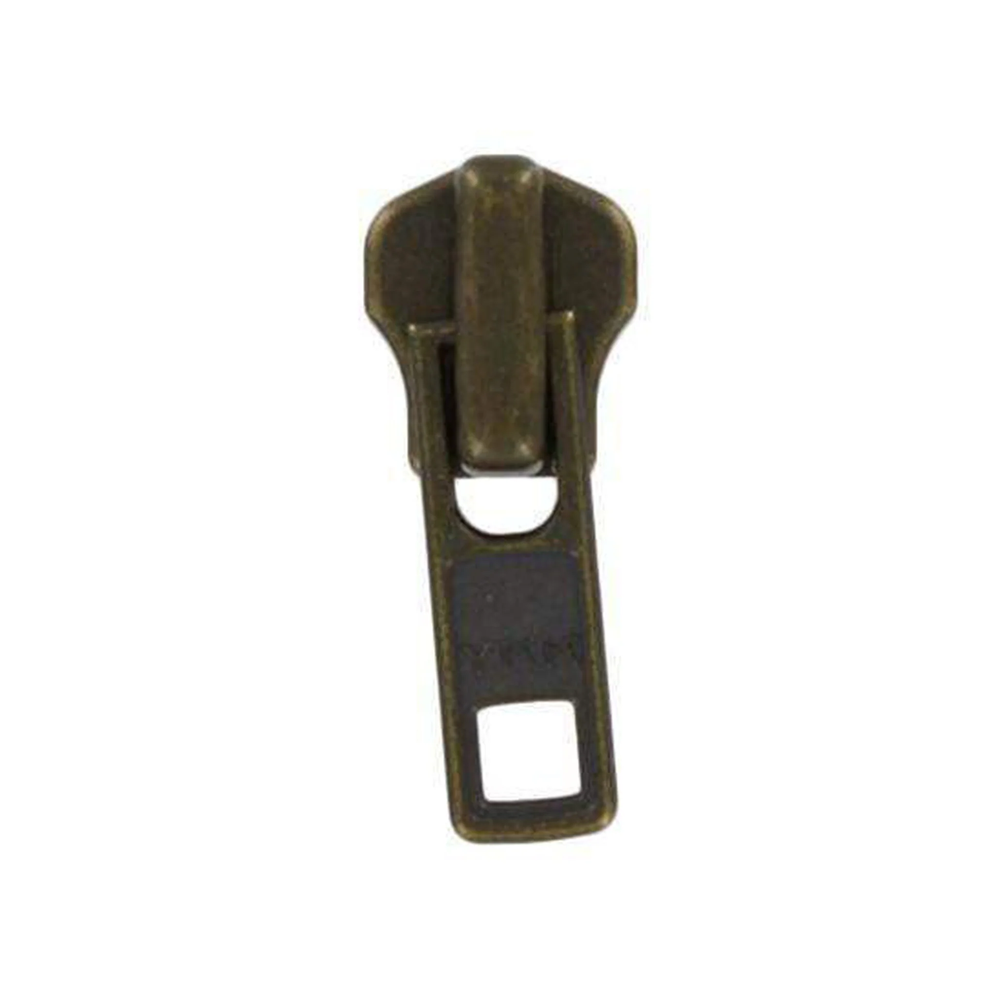 #7 Antique Brass, Metal, YKK Auto Lock Zipper Slider, Zinc Alloy, #7M-1-ANTB 1 2075–7-antique-brass-metal-ykk-auto-lock-zipper-slider-zinc-alloy-7m-1-antb-1.webp