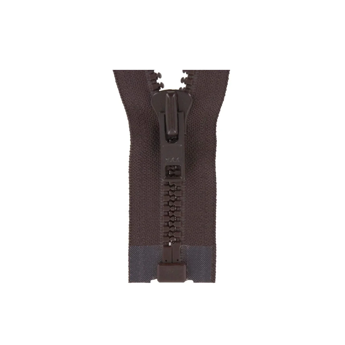 #8 Vislon, Brown, 30" YKK Separating Jacket Zipper, Plastic, #8VF-30-BRO 1 2162–8-vislon-brown-30-ykk-separating-jacket-zipper-plastic-8vf-30-bro-1.webp