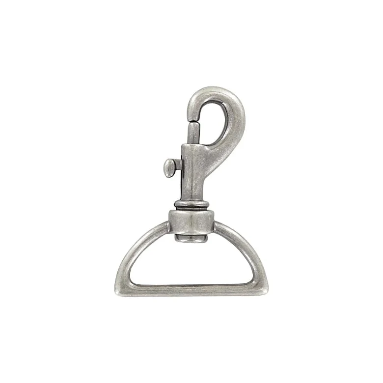 1 1/2" Antique Silver, Bolt Swivel Snap Hook, Zinc Alloy, #P-1753-ANTS 1 2413-1-1-2-antique-silver-bolt-swivel-snap-hook-zinc-alloy-p-1753-ants-1.webp