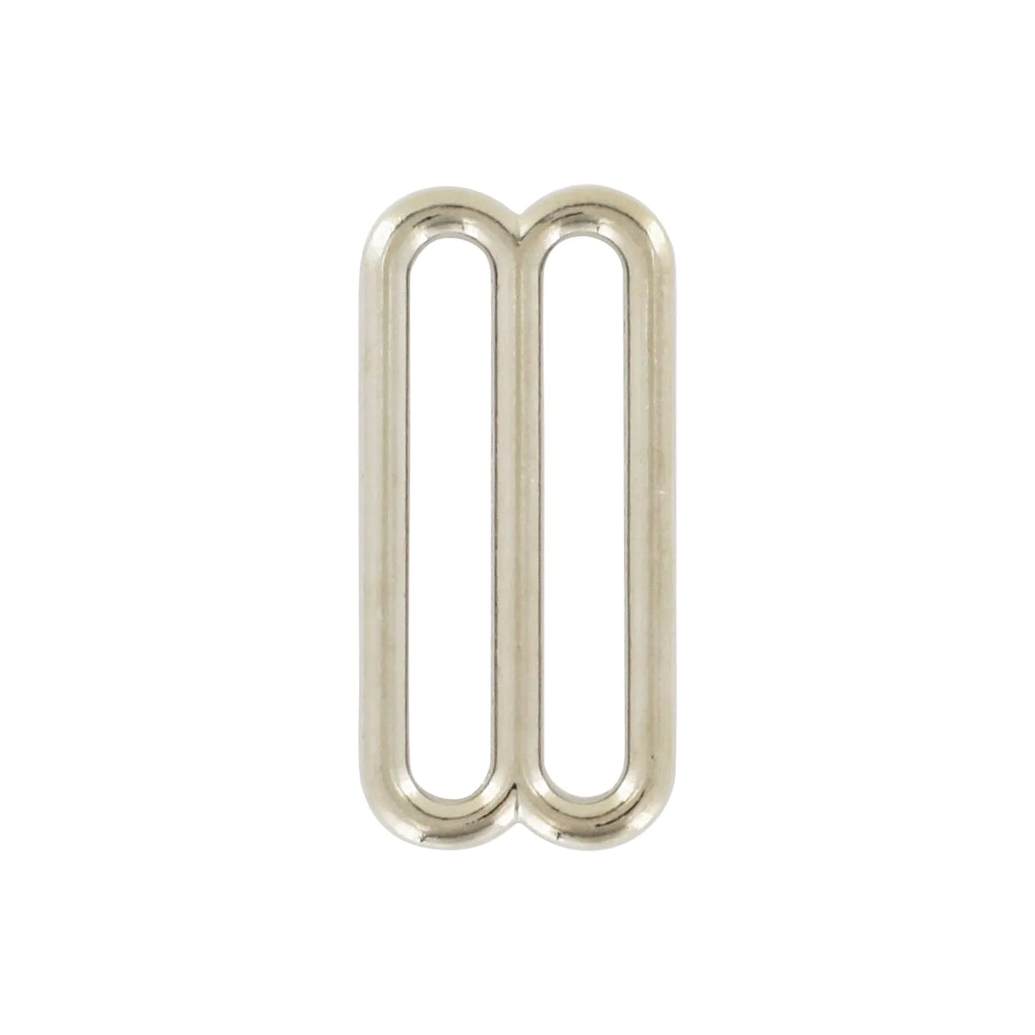 1 1/2" Nickel, Cast Rounded Tri Bar Slide, Zinc Alloy, #C-1192-NP