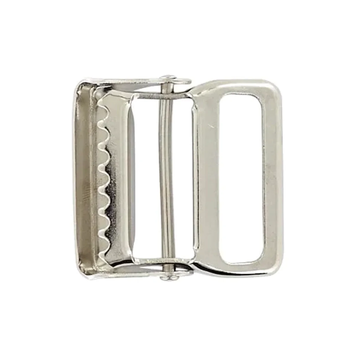 1 1/2" Nickel, Cinch Lock Webbing Buckle, Steel, #C-60-1-1-2 1 2489-1-1-2-nickel-cinch-lock-webbing-buckle-steel-c-60-1-1-2-1.webp
