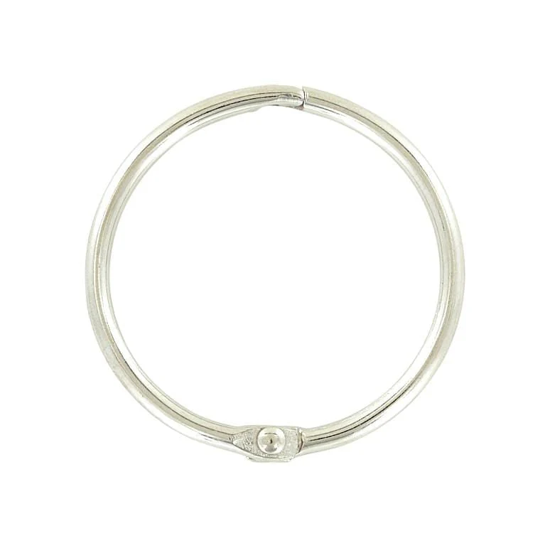 1 1/2" Nickel, Hinged Binder Ring, Steel, #L-3147 1 2494-1-1-2-nickel-hinged-binder-ring-steel-l-3147-1.webp