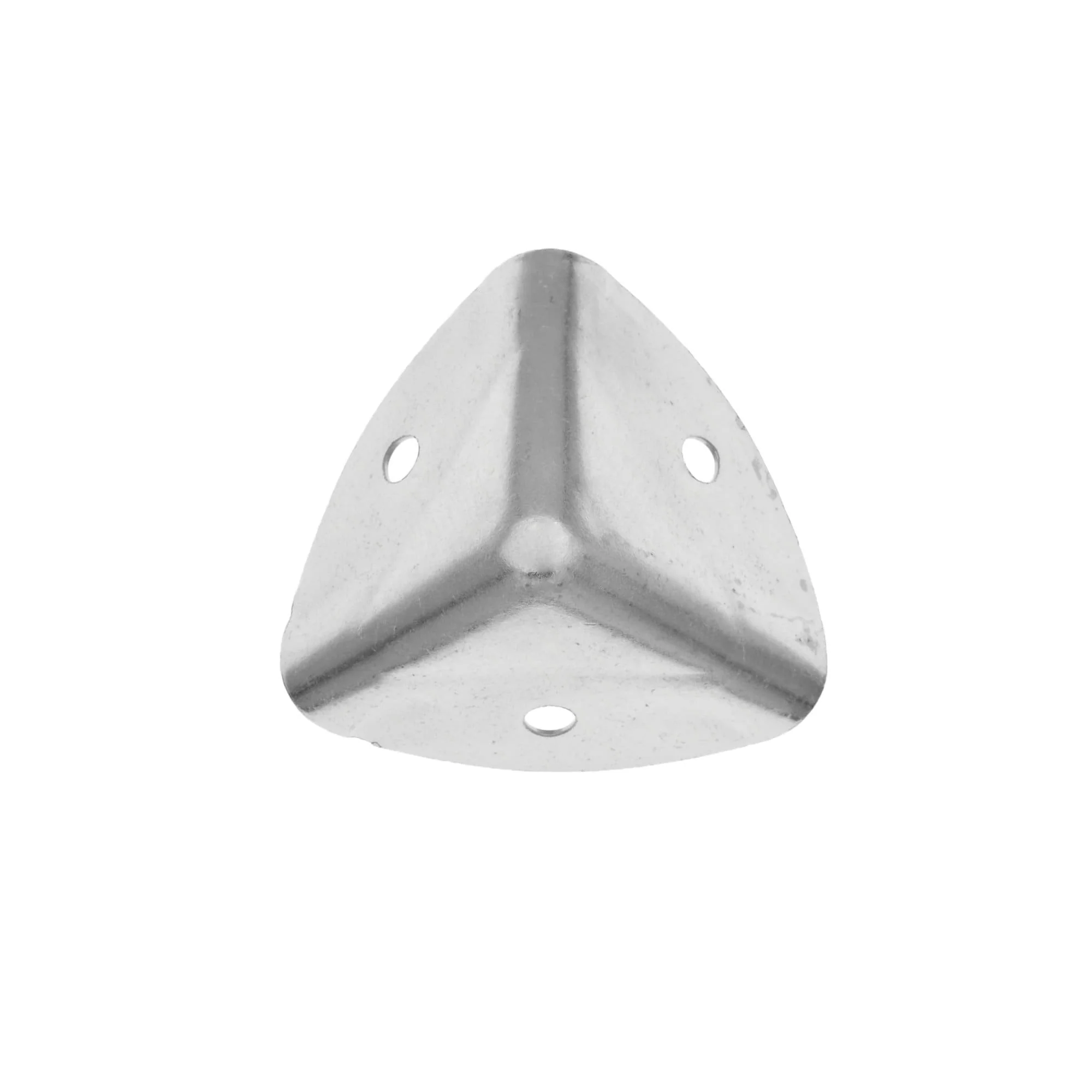 1 1/2" Nickel, Trunk Corner, Steel, #F-8-NP