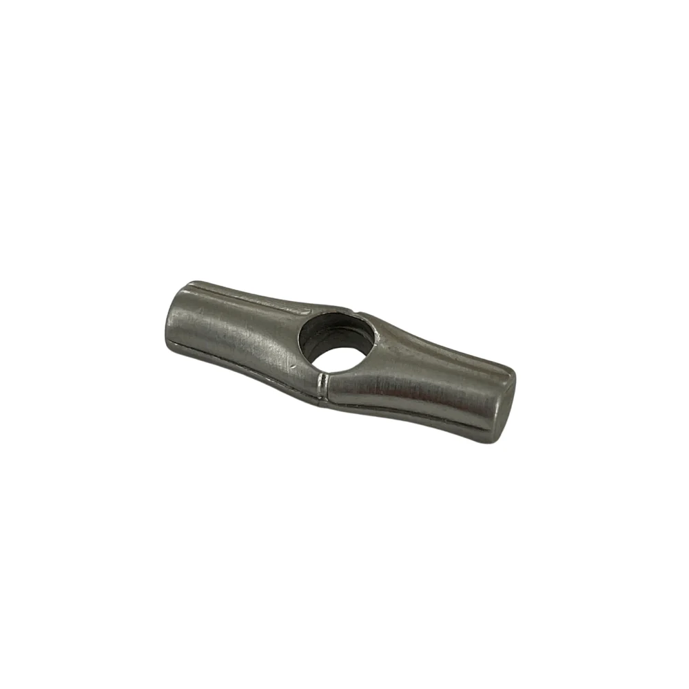 1 1/4" Brushed Nickel, Strap End Toggle, Zinc Alloy, #P-3086-BRNIC