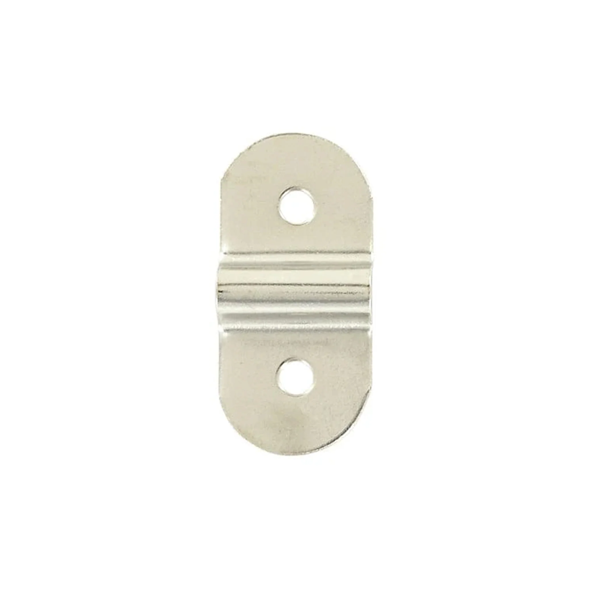 1 1/4" Nickel, D-Ring Mounting Bracket, Steel, #D-19-NP