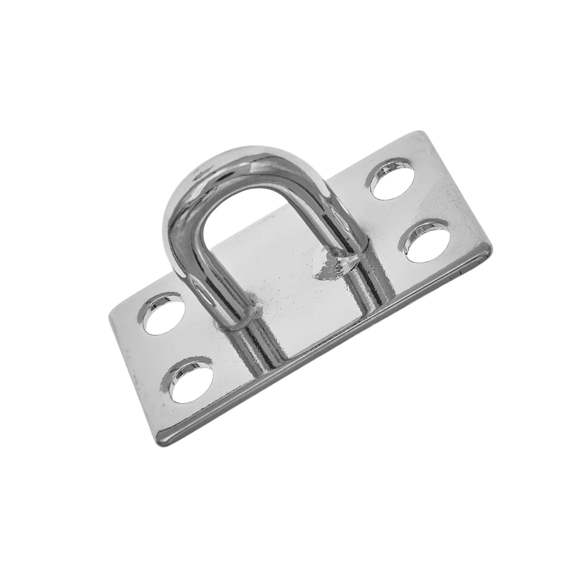 1 3/4" Shiny Nickel, Staple Plate, Steel, #SM-103
