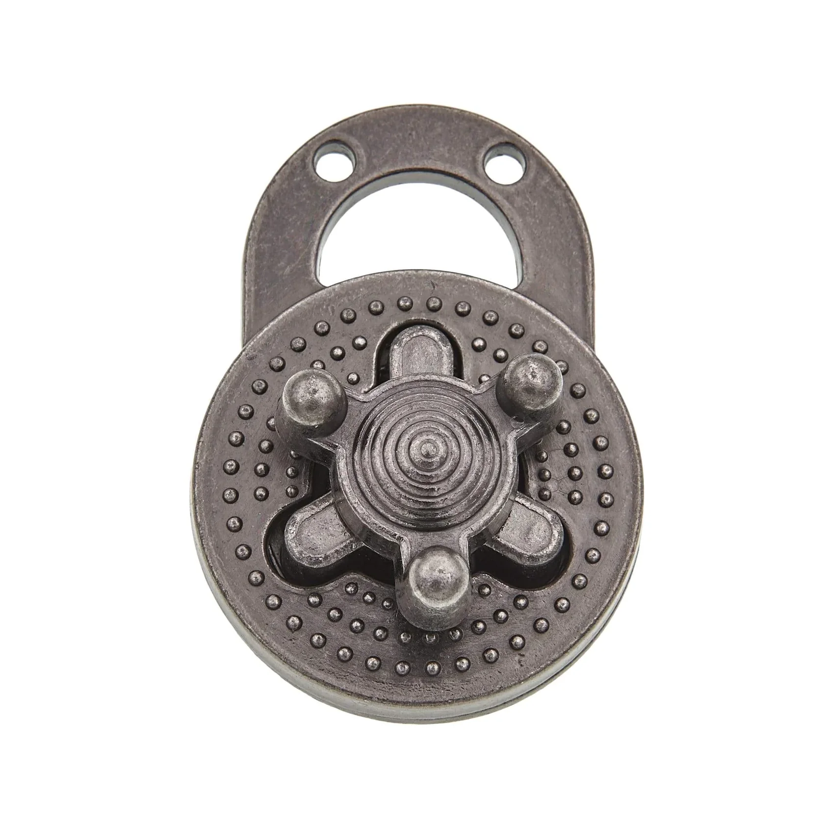1 3/8" Antique Nickel, Turn Lock, Zinc Alloy, #P-2410-ANTN