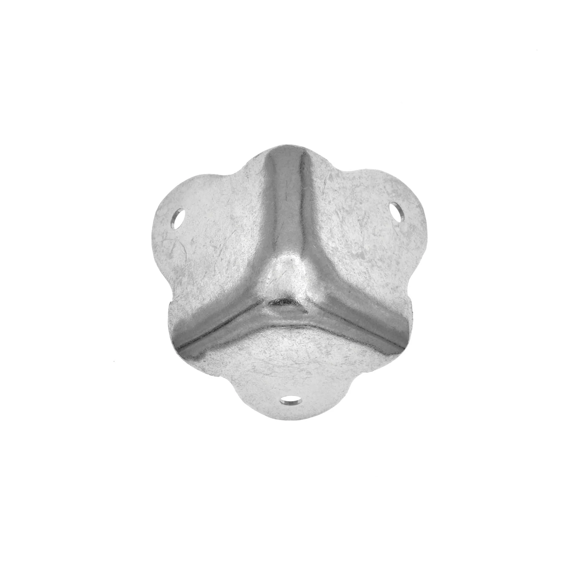 1 3/8" Nickel, Corner, Steel, #F-6-NP