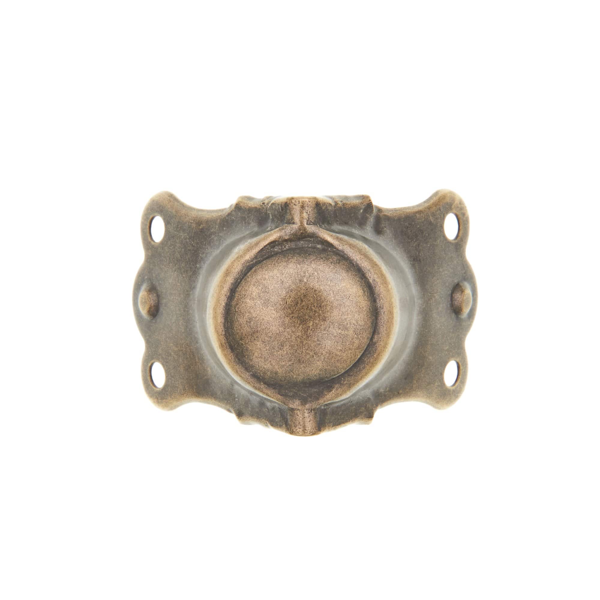 1 5/8" Antique Brass, Trunk Edge Clamp, Steel, #G-9-ANTB