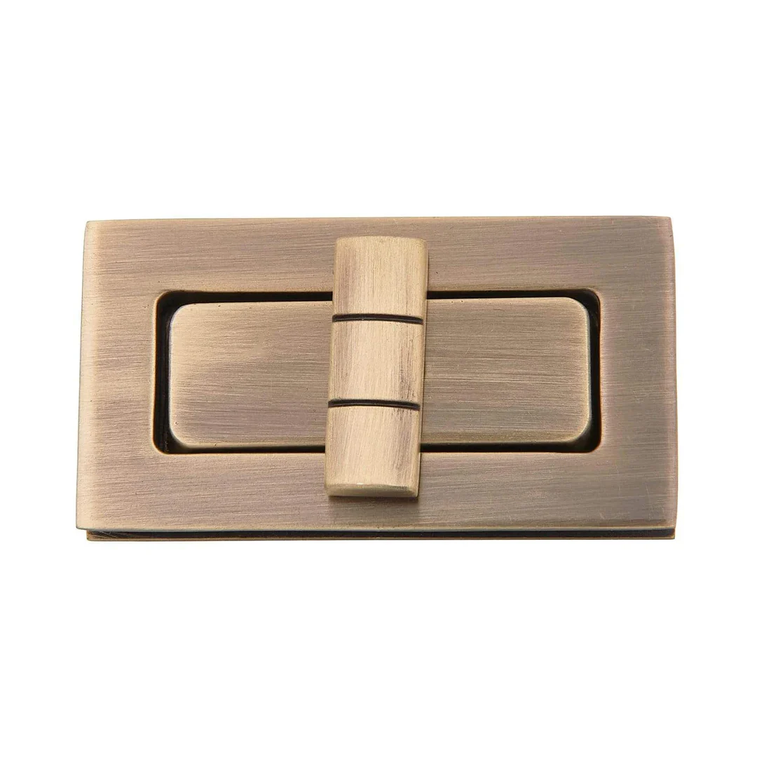 1 7/8" Antique Brass, Turn Lock, Zinc Alloy, #P-3160-ANTB