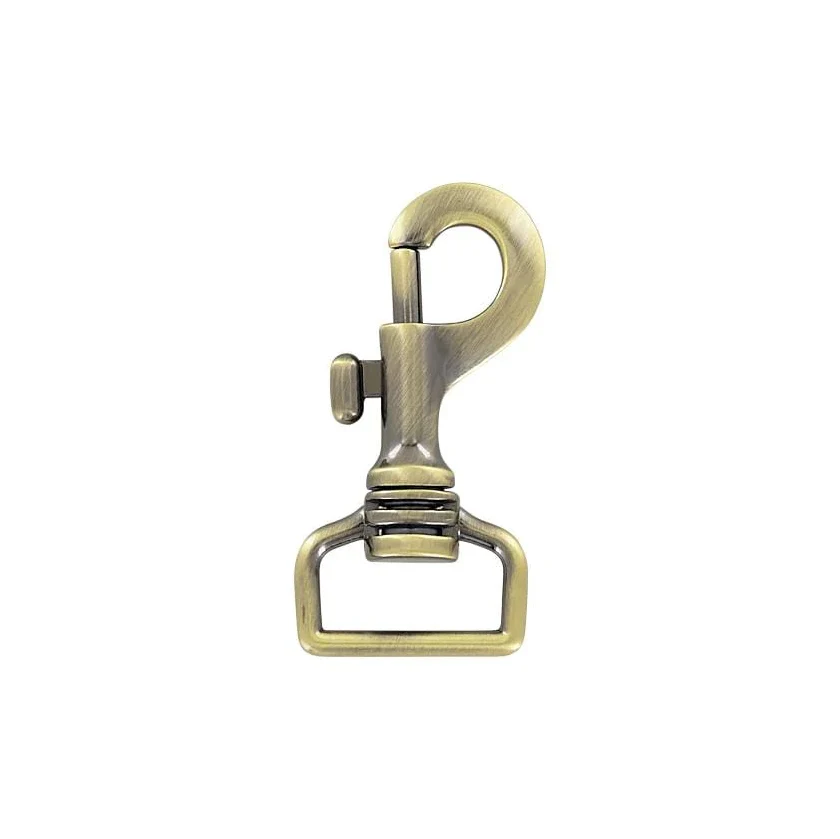 1" Antique Brass, Bolt Swivel Snap Hook, Zinc Alloy, #P-1032-ANTB 1 2836-1-antique-brass-bolt-swivel-snap-hook-zinc-alloy-p-1032-antb-1.webp
