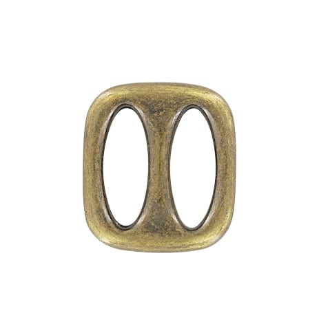 1" Antique Brass, Cast Slide Ring, Zinc Alloy, #C-2045-ANTB
