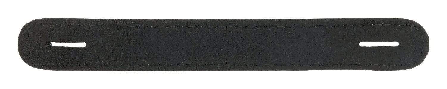 2926-1-black-slotted-round-end-trunk-handle-leather-l-191-blk-2.jpg 1" Black, Slotted Round End Trunk Handle, Leather, #L-191-BLK
