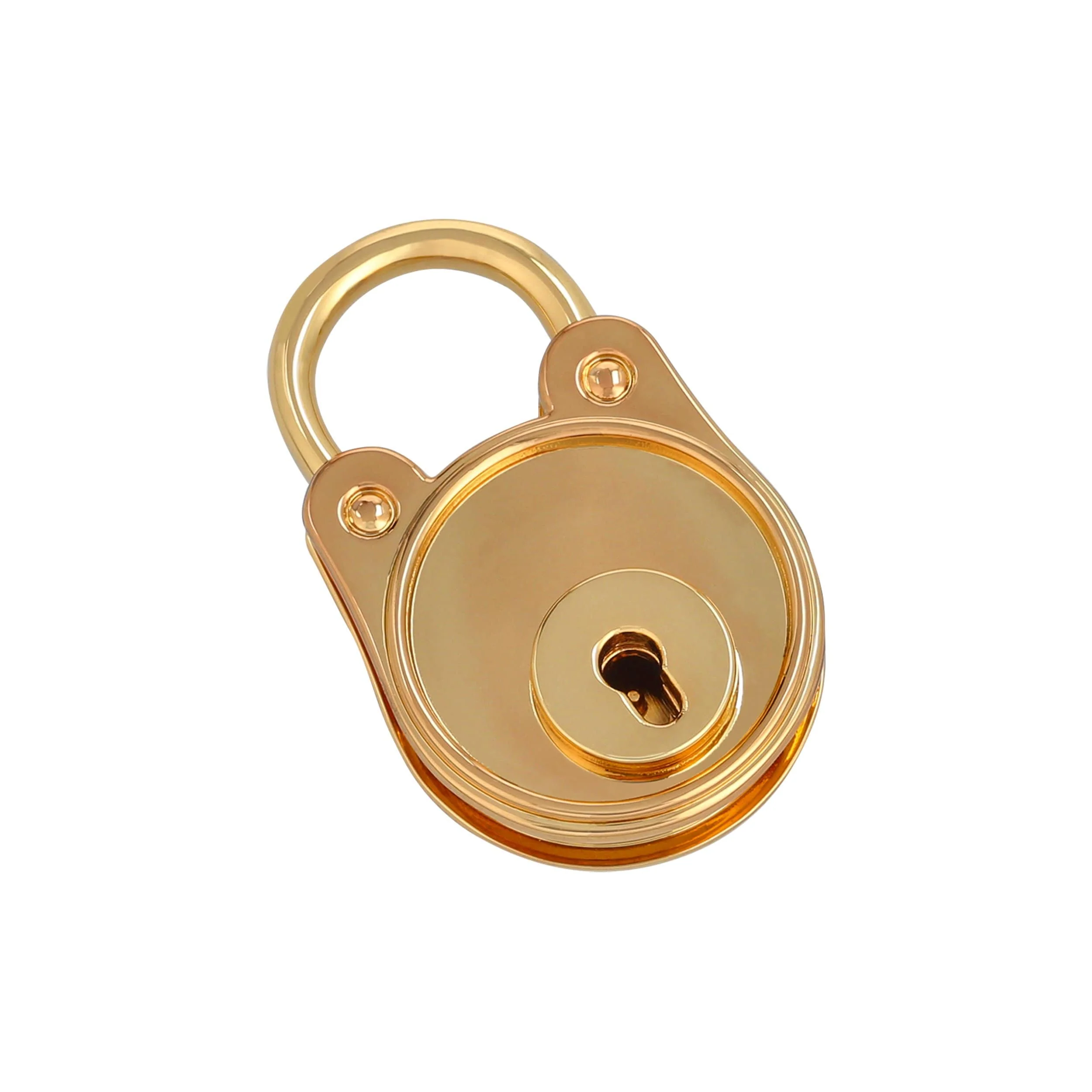 1" Gold, Padlock, Zinc Alloy, #L-3388-GOLD