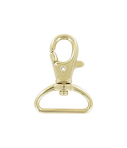 1" Gold, Swivel Snap Hook, Zinc Alloy, #P-2082-GOLD