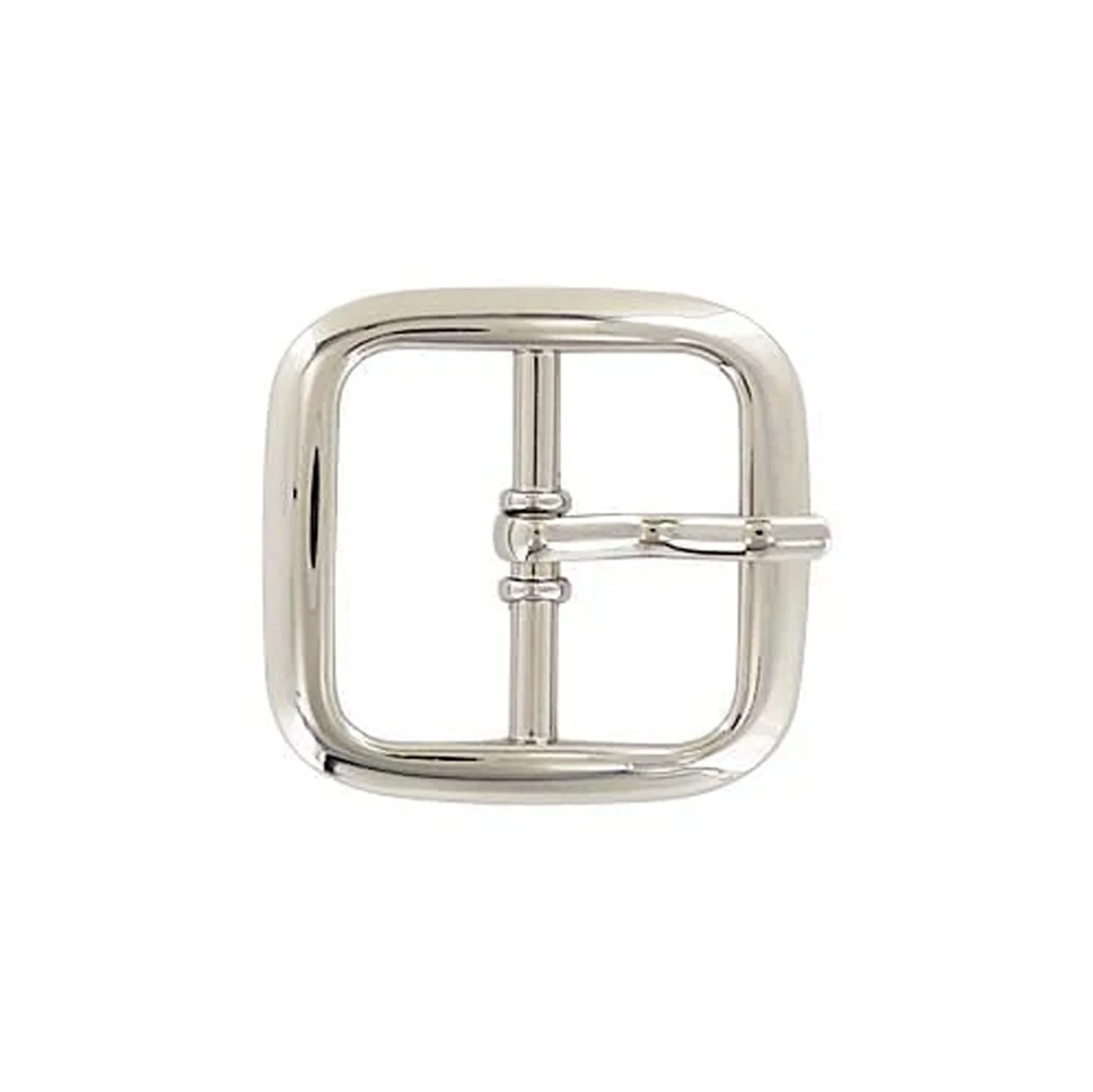 1" Nickel, Center Bar Buckle, Steel, #C-1517-NIC
