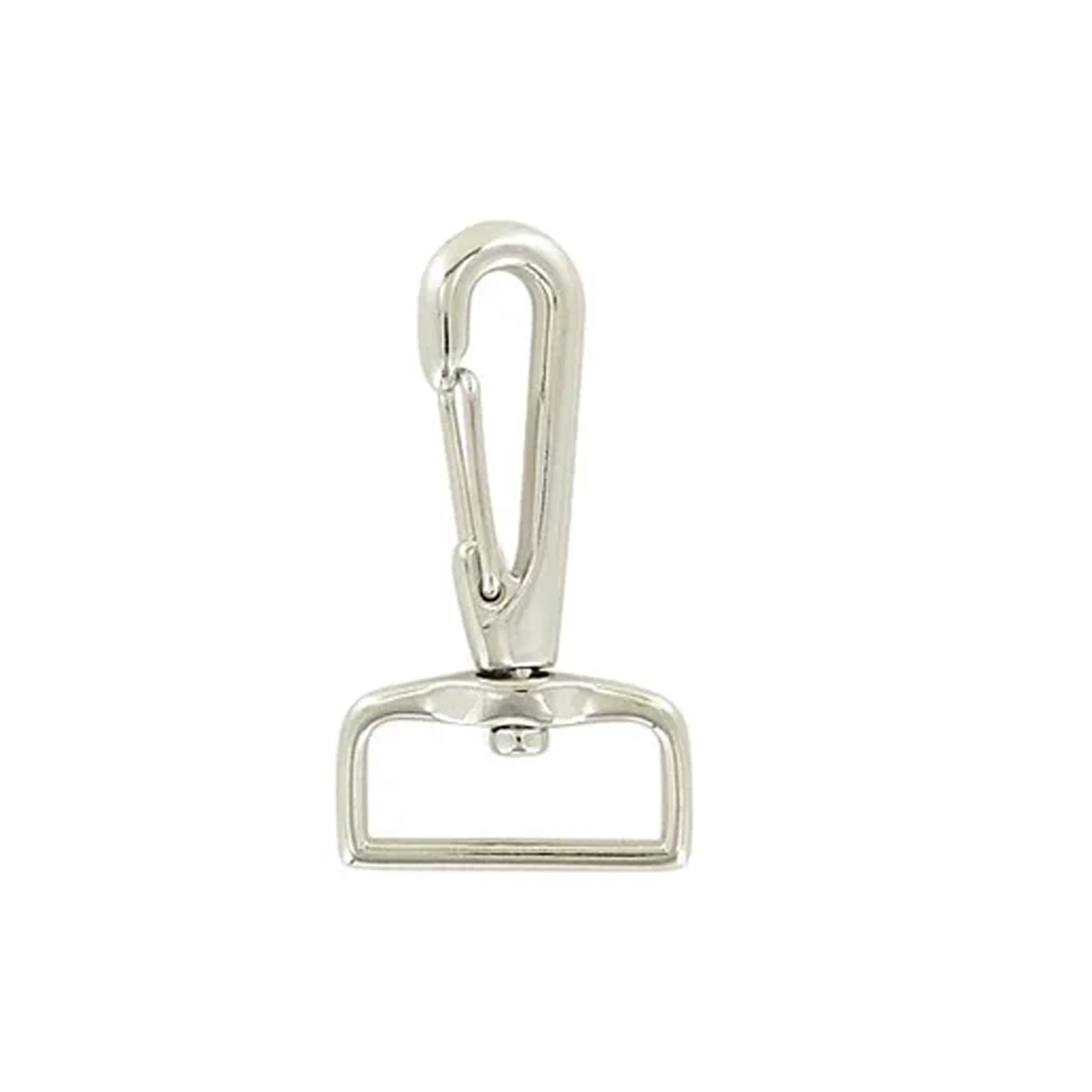 1" Nickel, Lever Swivel Snap Hook, Zinc Alloy, #P-2203-NP 1 3054-1-nickel-lever-swivel-snap-hook-zinc-alloy-p-2203-np-1.webp