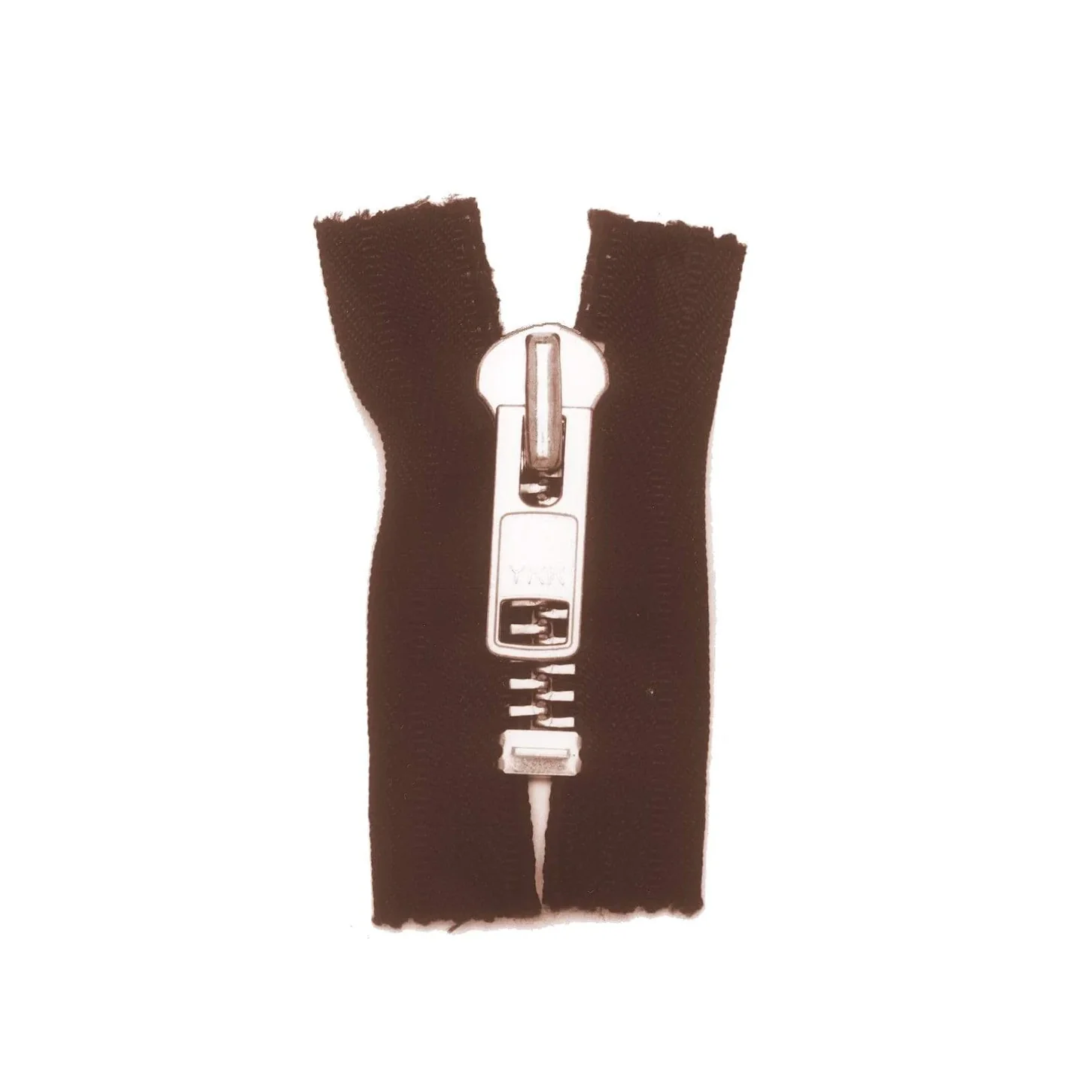 #10, Metal, Brown, 12" YKK Closed End Zipper with Brass Teeth, #9CEB-12-BRO 1 326–10-metal-brown-12-ykk-closed-end-zipper-with-brass-teeth-9ceb-12-bro-1.webp