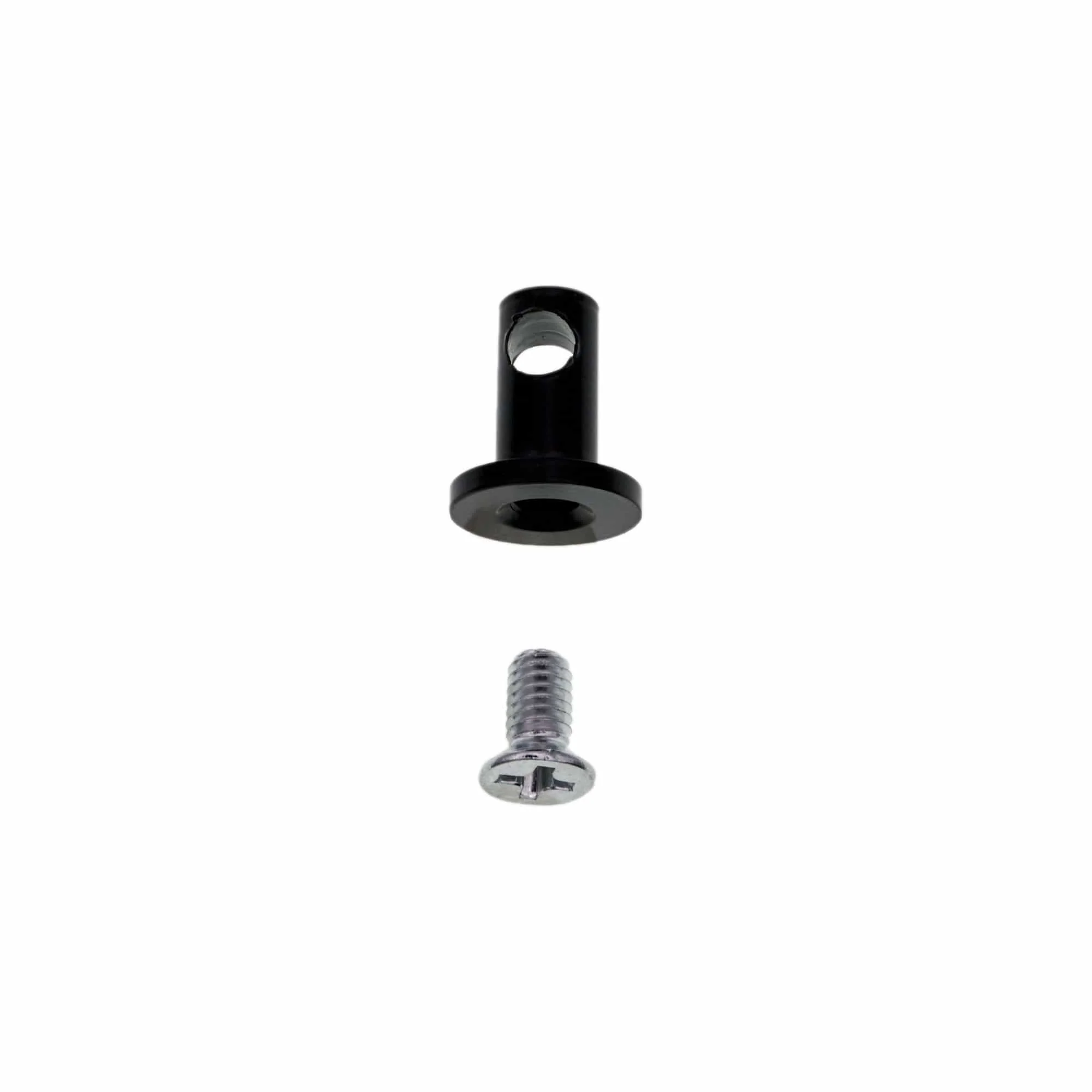 1/2" Black, Lock Post, Zinc Alloy, #SM-110-BLK