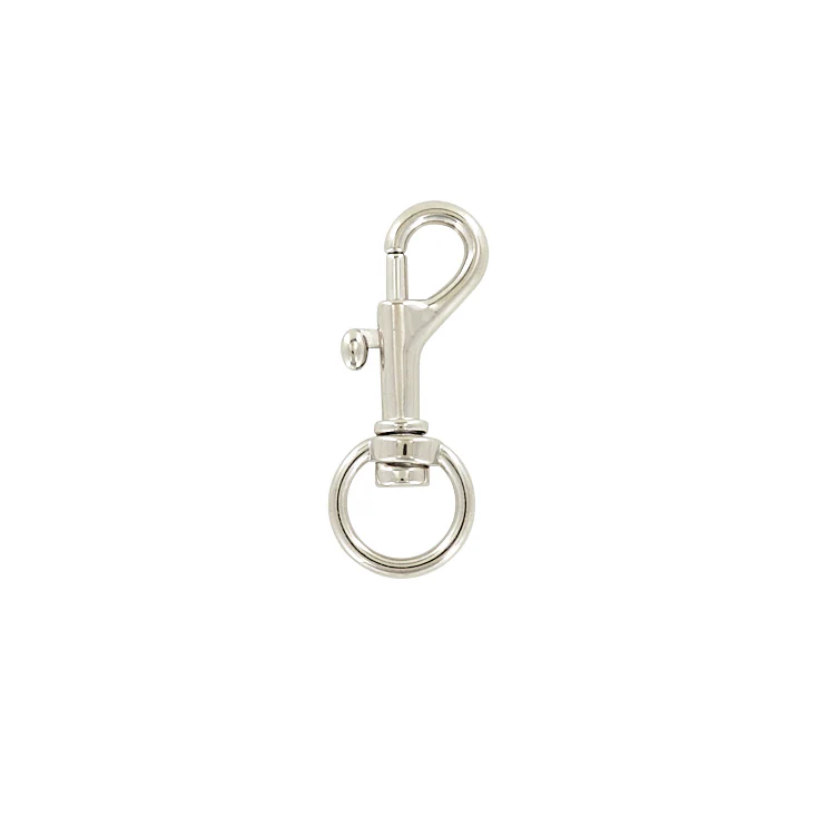 1/2" Nickel, Bolt Swivel Snap Hook, Zinc Alloy, #P-1801-NP 1 3339-1-2-nickel-bolt-swivel-snap-hook-zinc-alloy-p-1801-np-1.webp