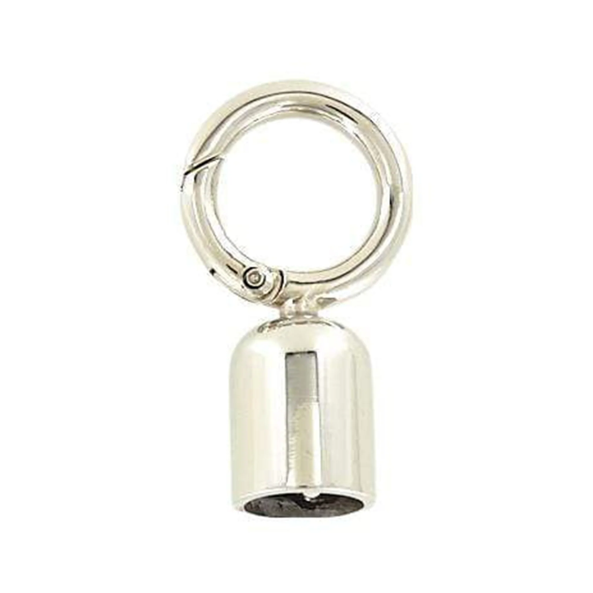 1/2" Nickel, Tassel Cover with Spring Gate, Zinc Alloy, #P-2969-NIC