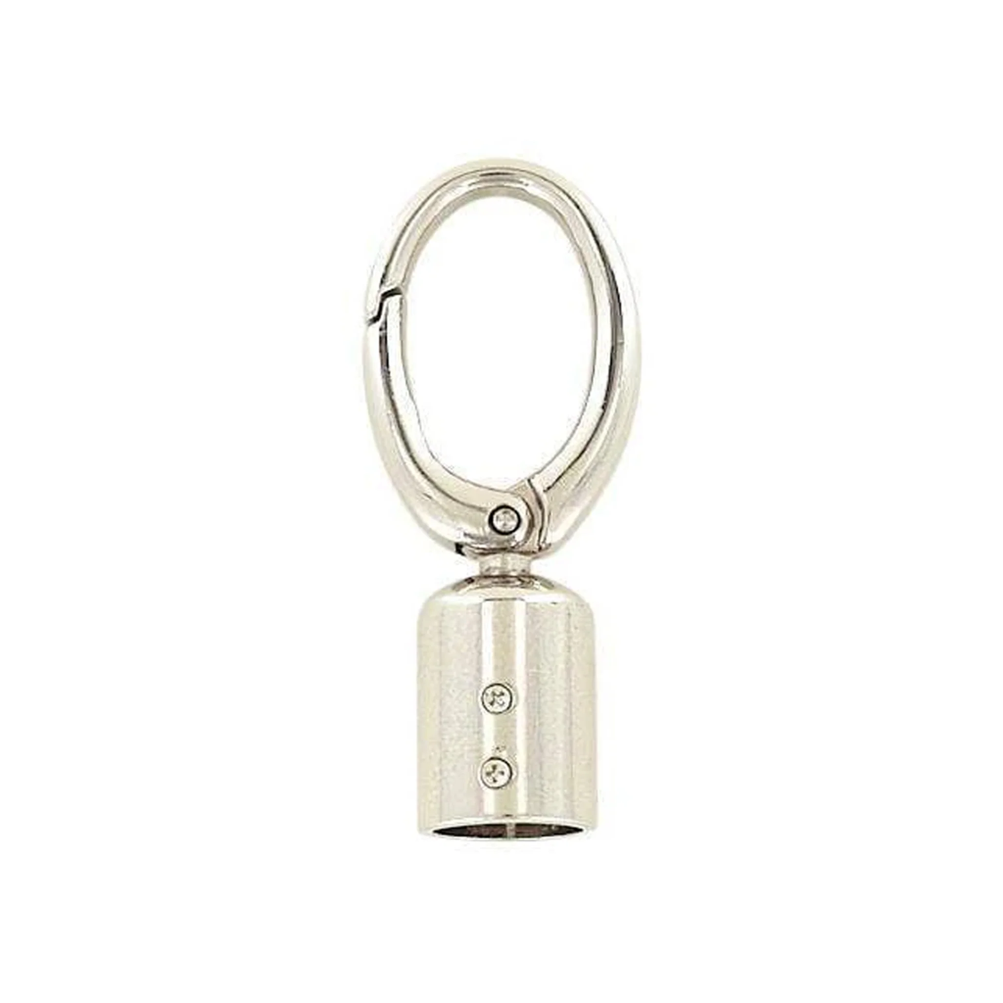 1/2" Nickel, Tassel Cover with Swivel Snap, Zinc Alloy, #P-2968-NIC