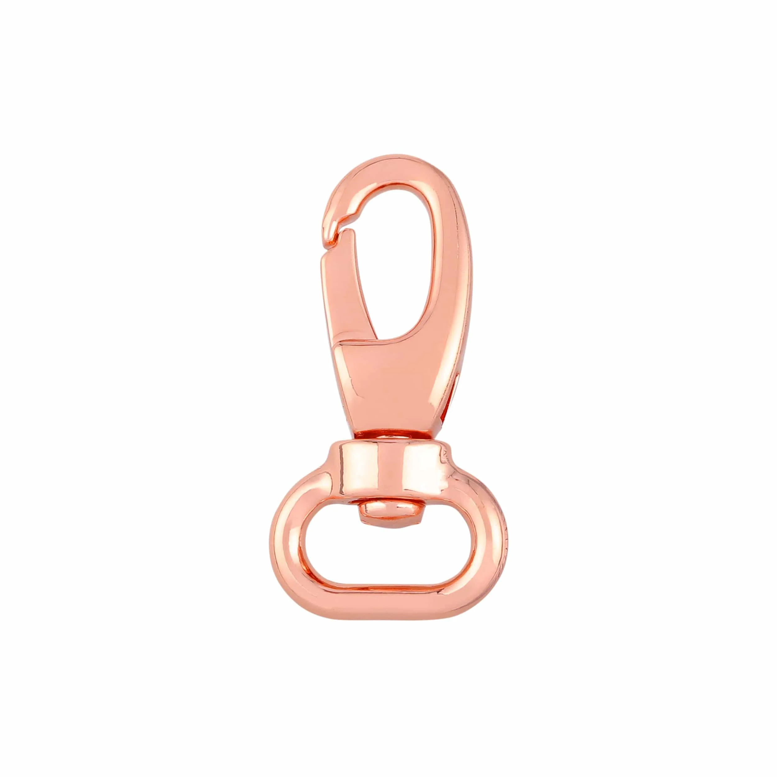 1/2" Shiny Copper, Lever Swivel Snap Hook, Zinc Alloy-PK5, #P-2297-CPR