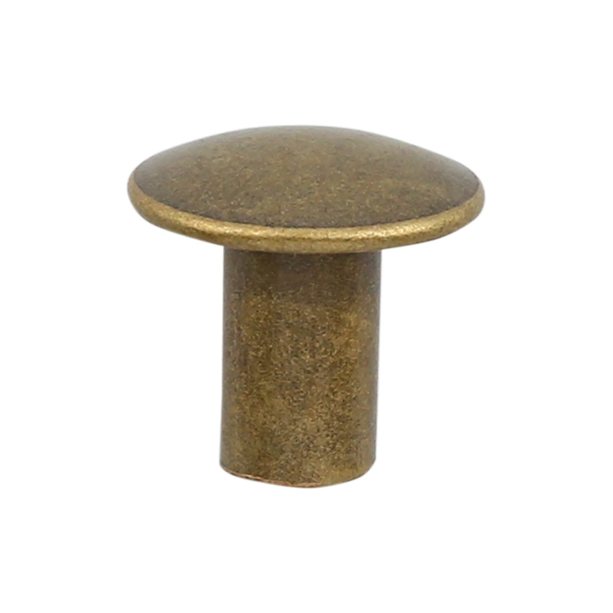 1/4" Antique Brass, Tubular Rivet, Steel- 24 pk, #252-4-16-ANTB