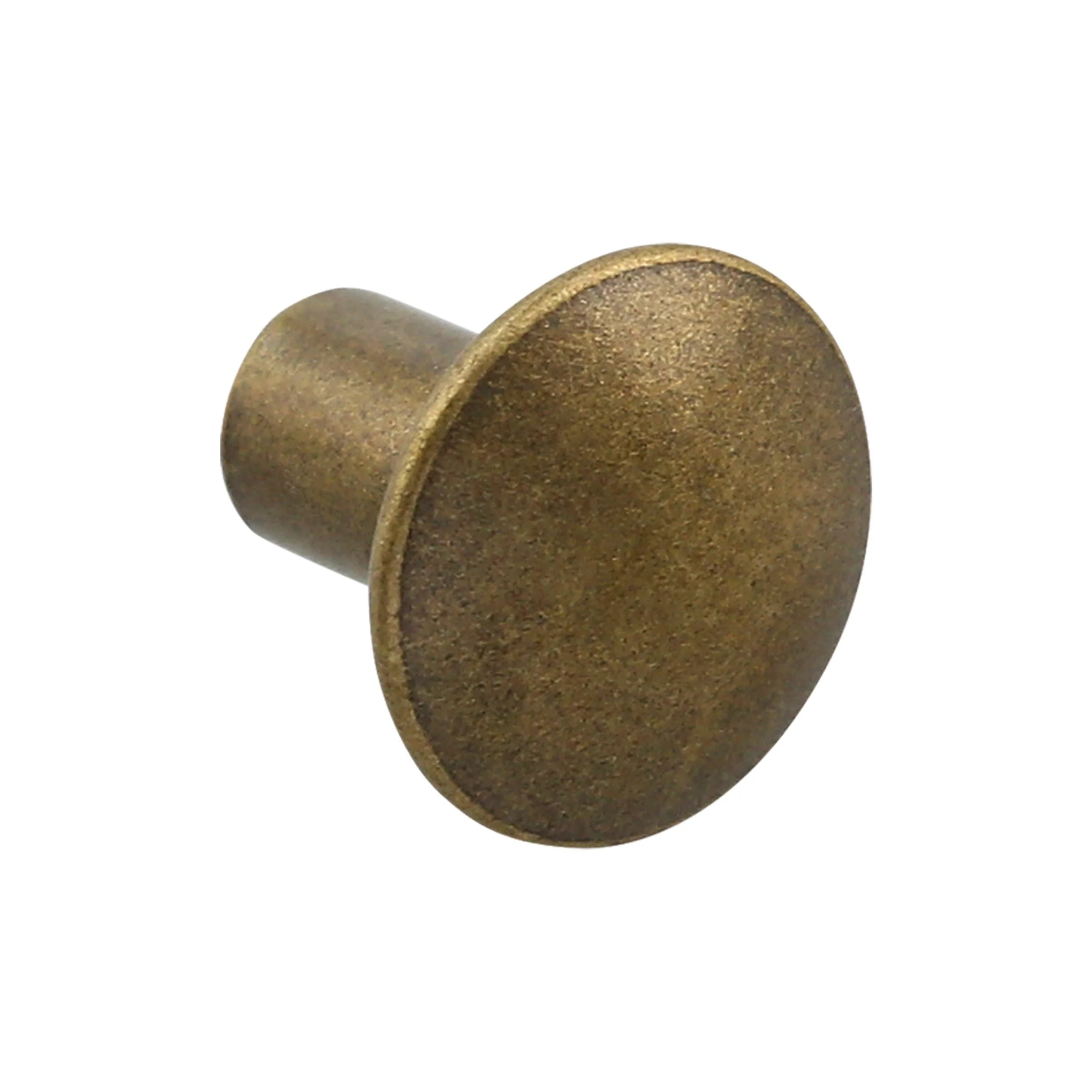 1/4" Antique Brass, Tubular Rivet, Steel- 24 pk, #252-4-16-ANTB