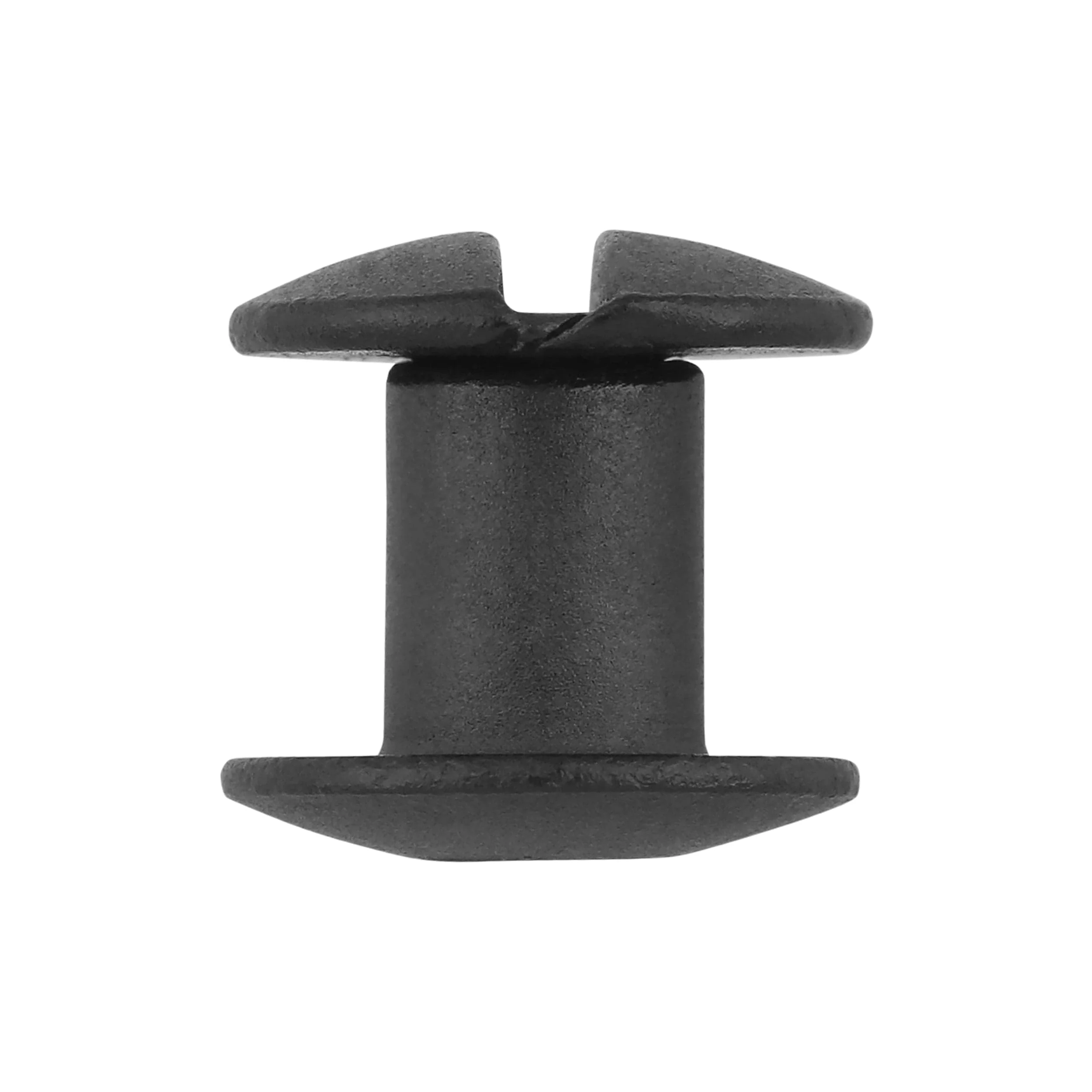 1/4" Black, Open Hole Chicago Screw, Solid Brass PK10, #L-156OH-1-4-BLK 1 3447-1-4-black-open-hole-chicago-screw-solid-brass-pk10-l-156oh-1-4-blk-1.webp