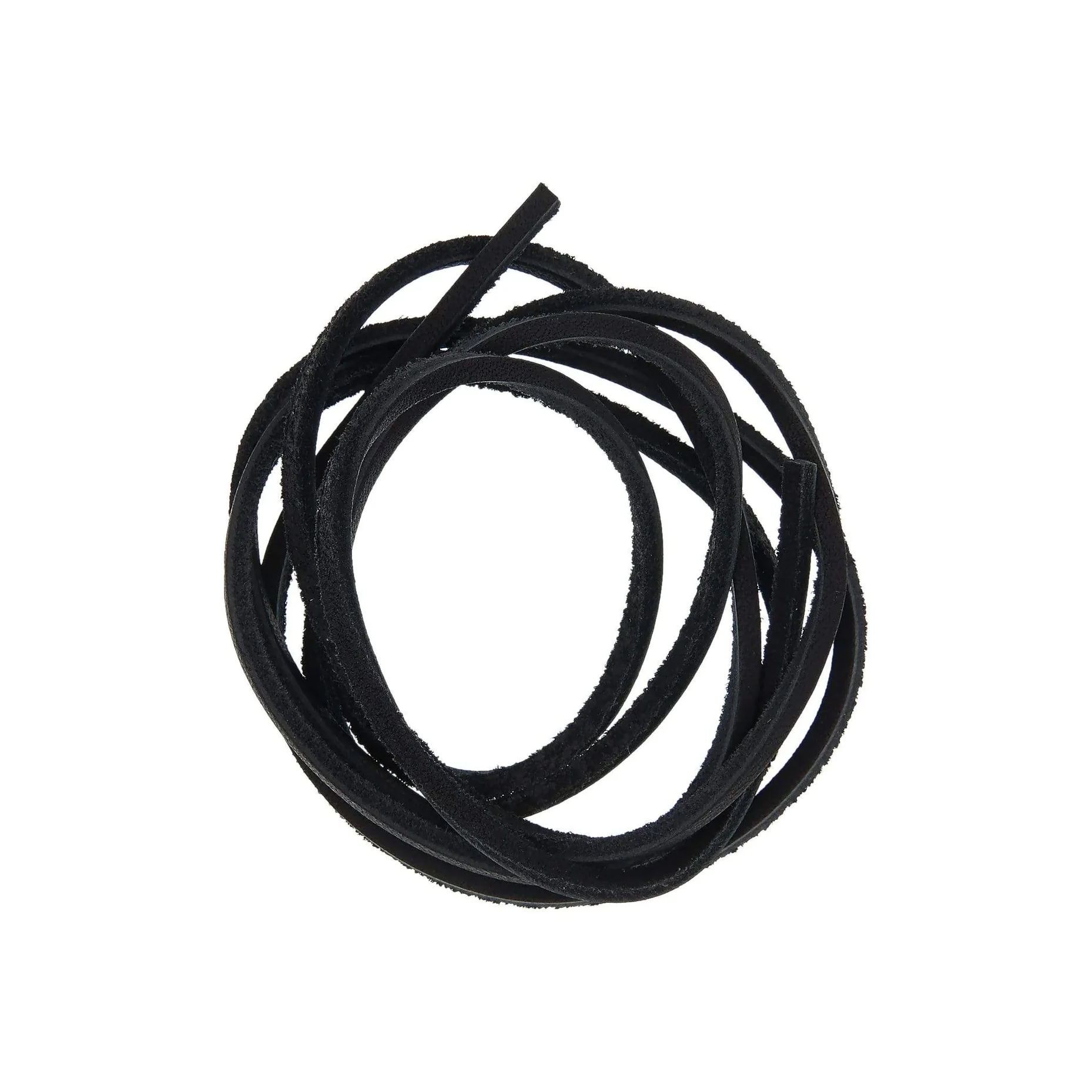 1/8" Black, Chrome Tanned Laces, Leather, #M-1126-BLK 1 3527-1-8-black-chrome-tanned-laces-leather-m-1126-blk-1.webp