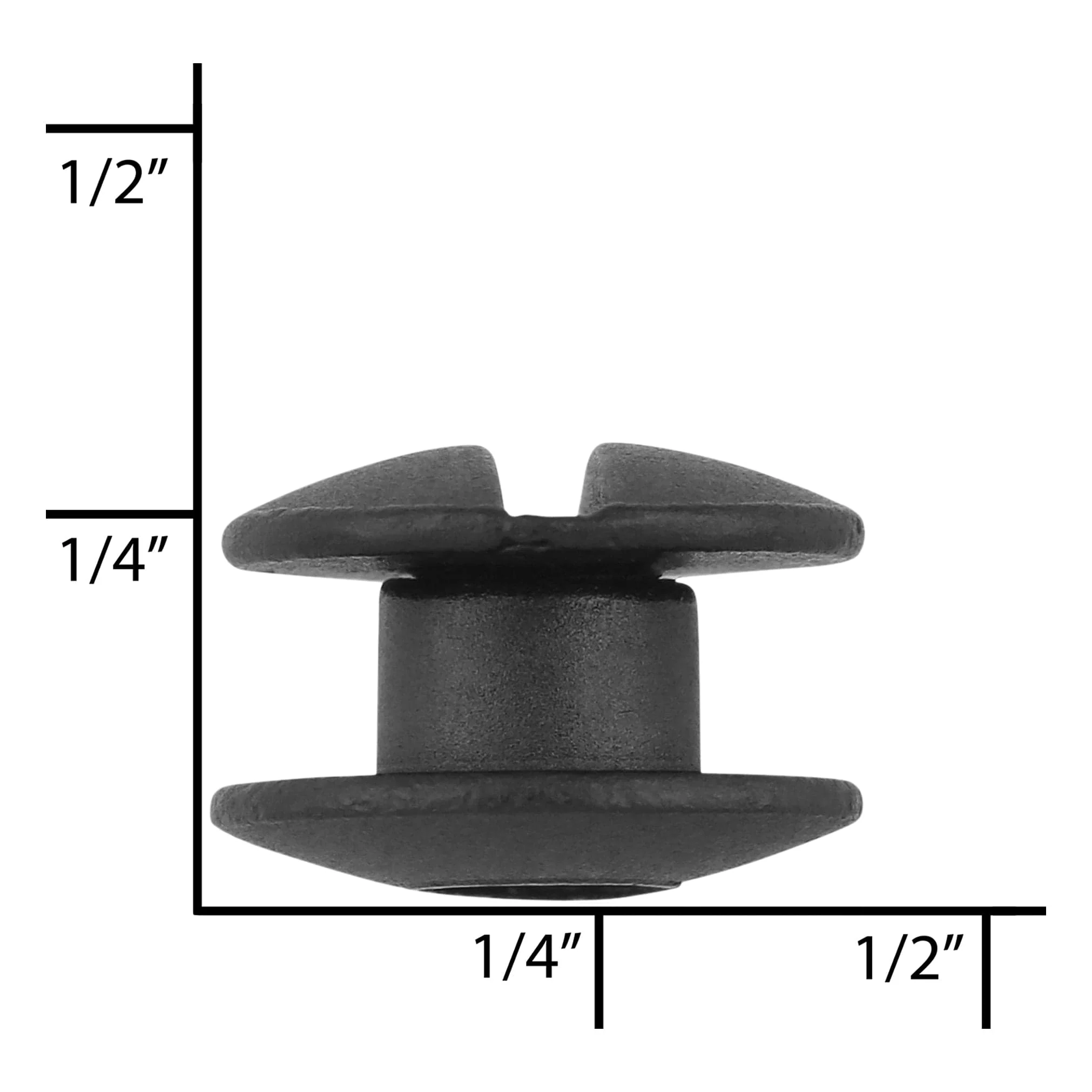 3530-1-8-black-open-hole-chicago-screw-solid-brass-pk10-l-156oh-1-8-blk-1.webp