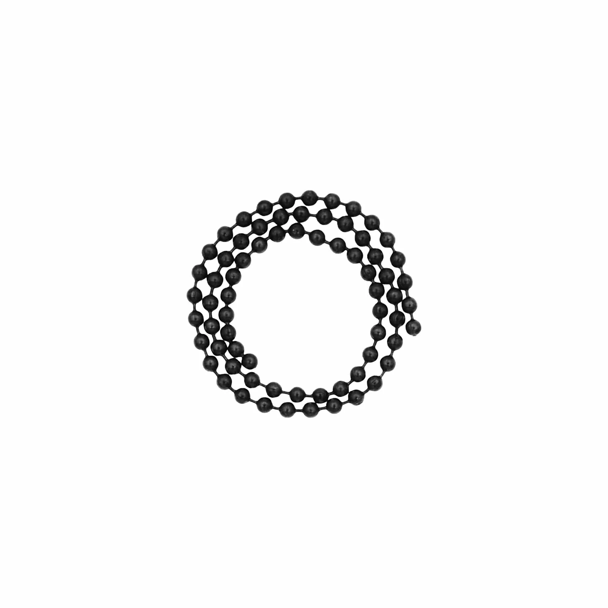 3534-1-8-matte-black-beaded-key-chain-steel-beaded-blk-1.webp