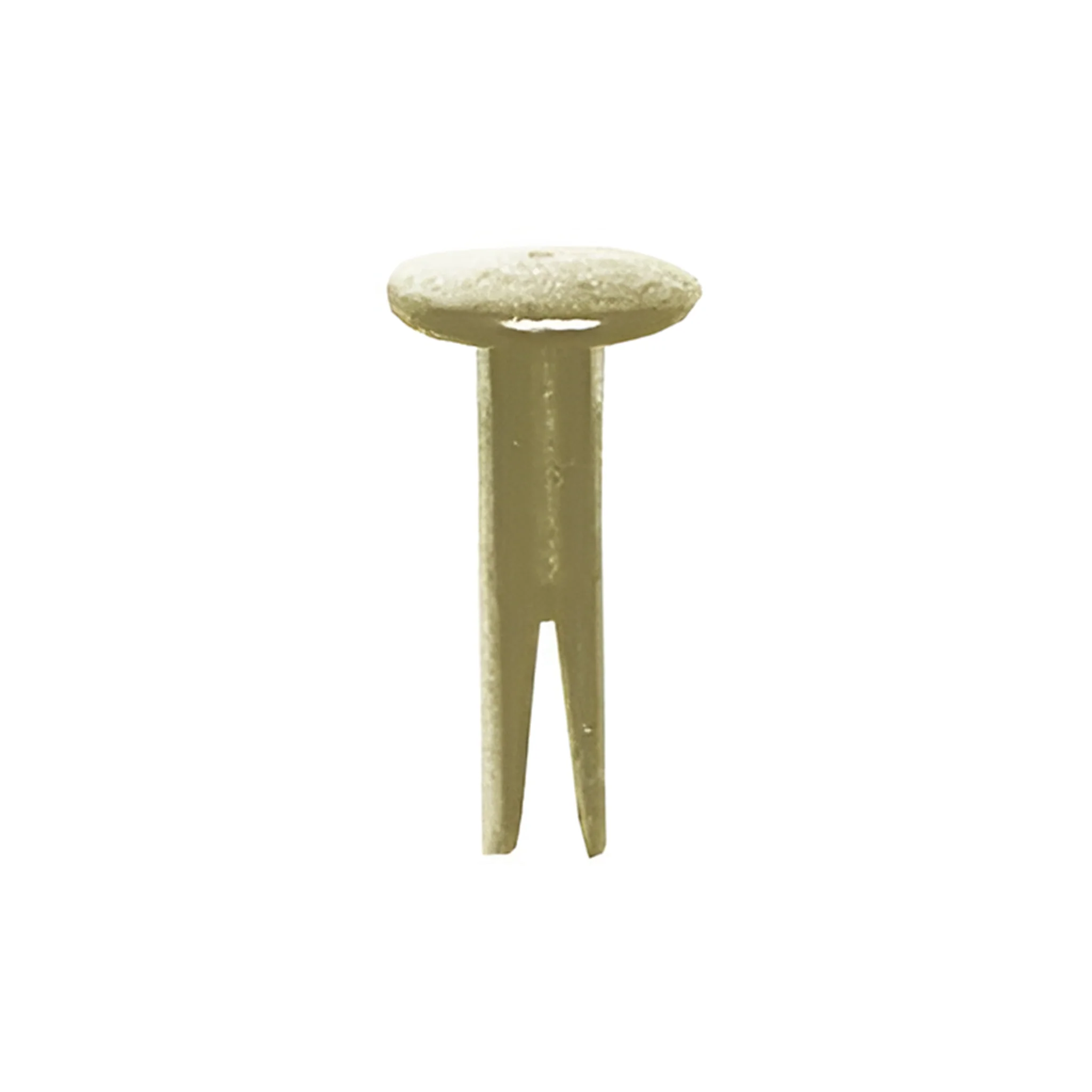 10/16" Brass, Split Rivet, Steel - 12 pk, #157-10-16-BP