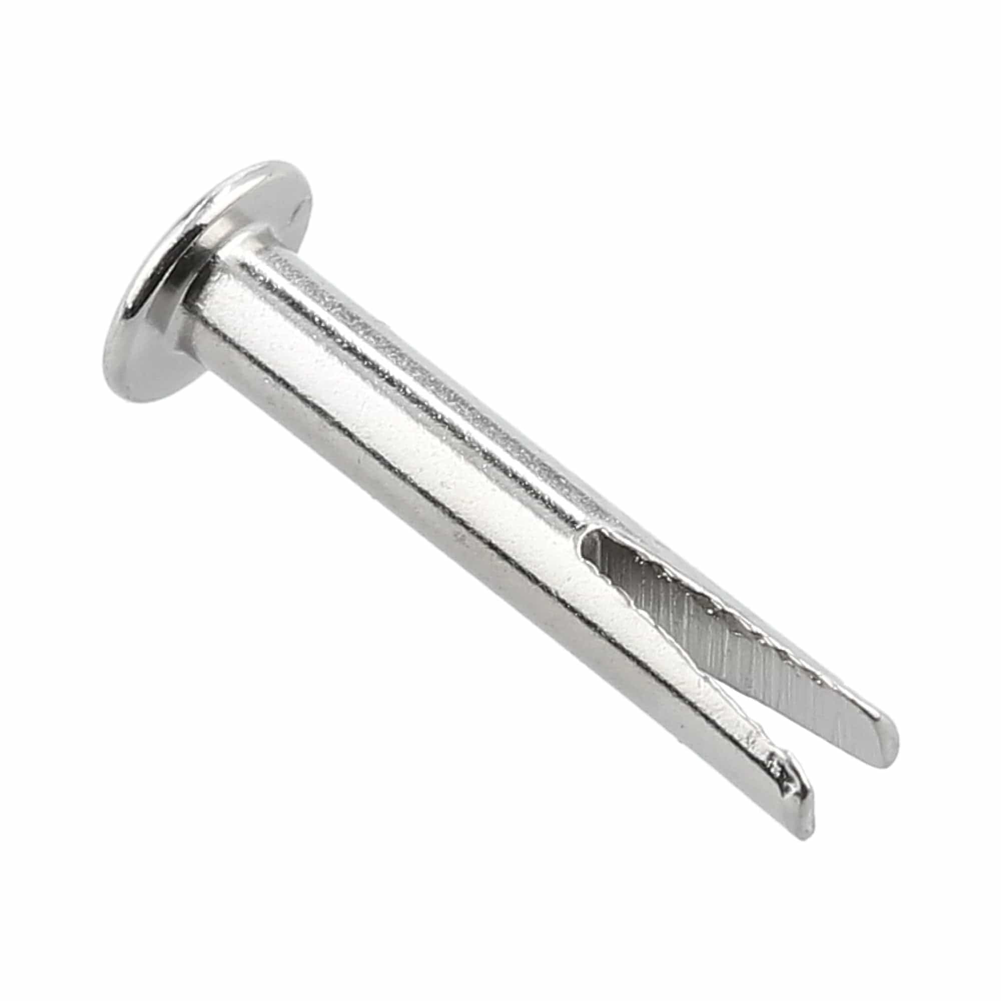 10/16" Nickel, Split Rivet, Steel - 24 pk, #100-10-16-NP