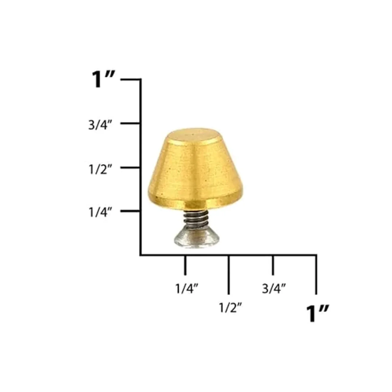 3839-14mm-brass-cone-handbag-bottom-w-screw-solid-brass-pk10-p-1502-1.webp