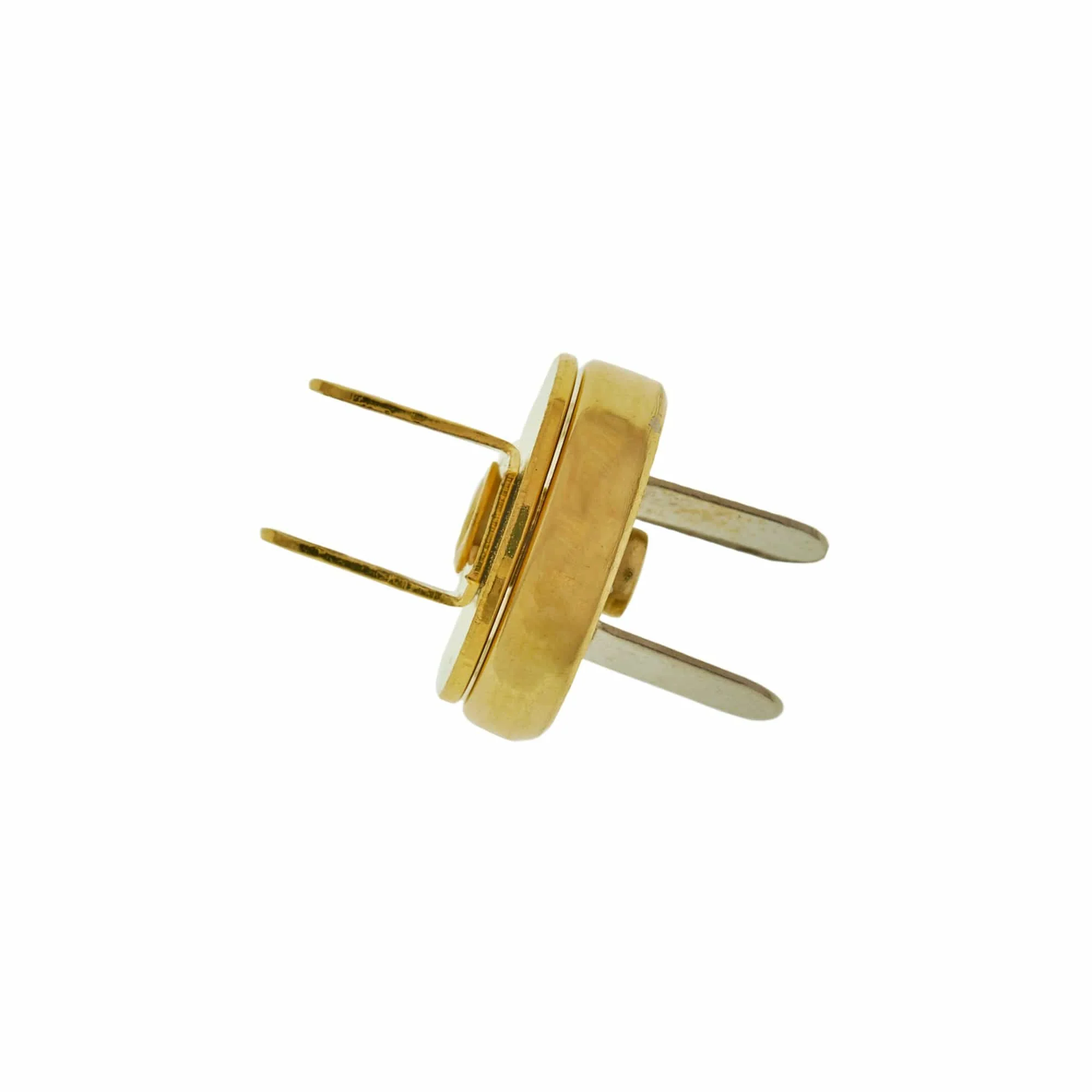 14mm Gold, Magnetic Snap, Steel, #P-2363-GOLD