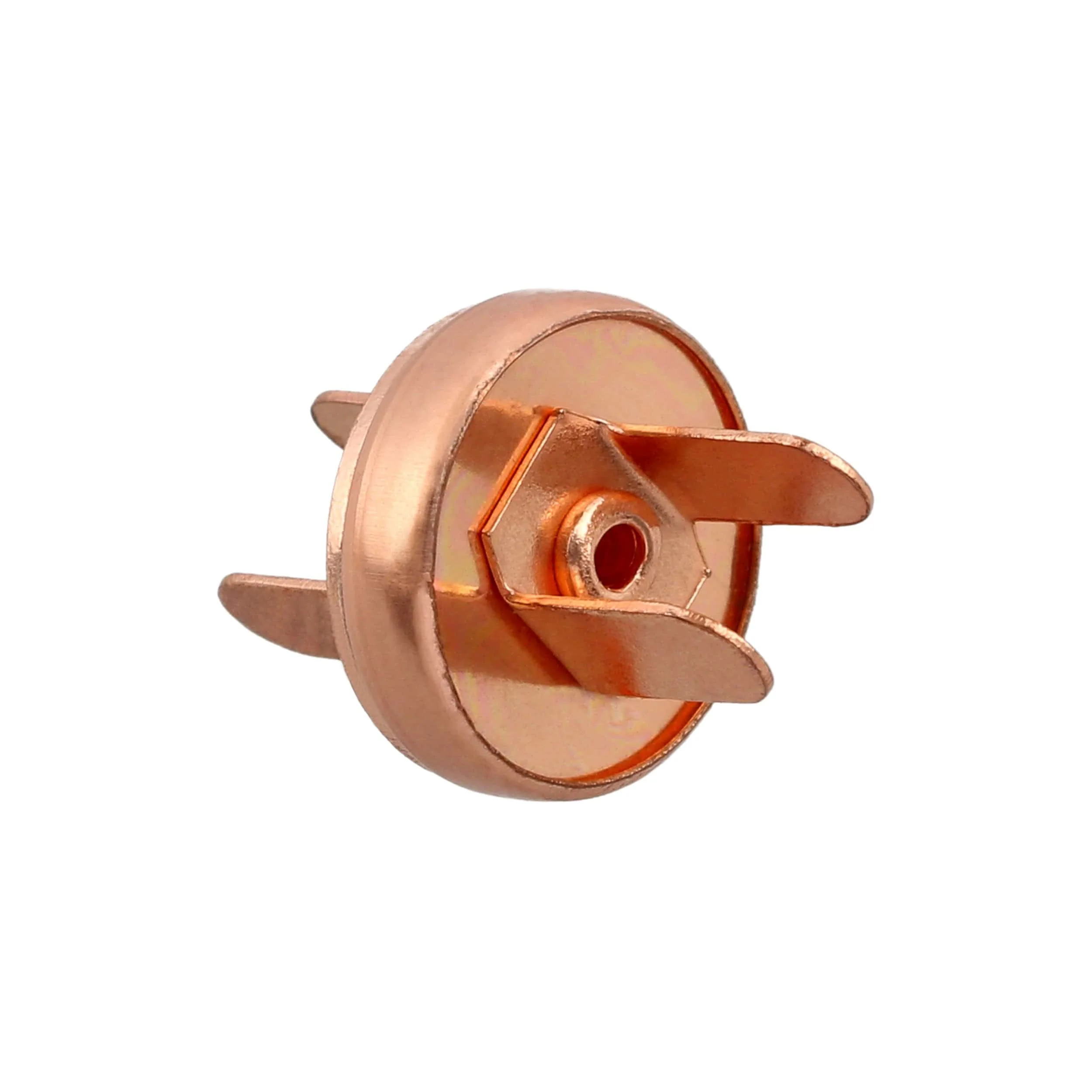 14mm Shiny Copper, Magnetic Snap, Steel, #P-2363-CPR