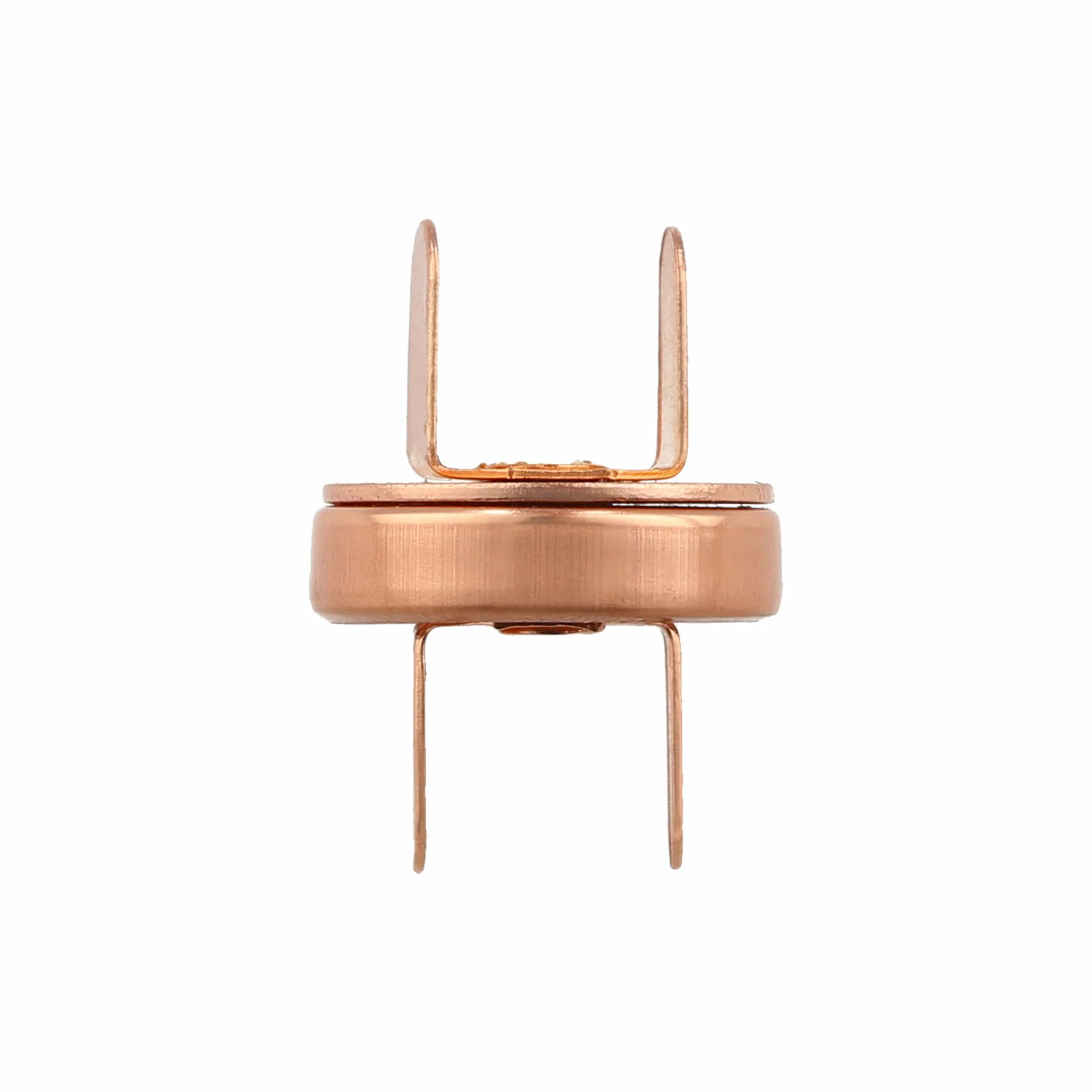 18mm Shiny Copper, Thin Profile Magnetic Snap, Steel, #P-2364-CPR